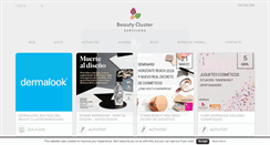 Desktop Screenshot of beautyclusterbarcelona.com